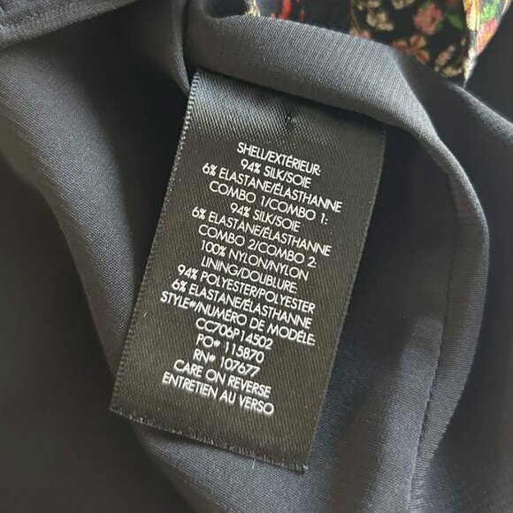 Alice + Olivia Delilah Tiered Print Stretch Silk Dress ASO Clary Fray - Picture 13 of 16